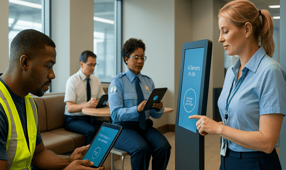 Airport staff wellbeing