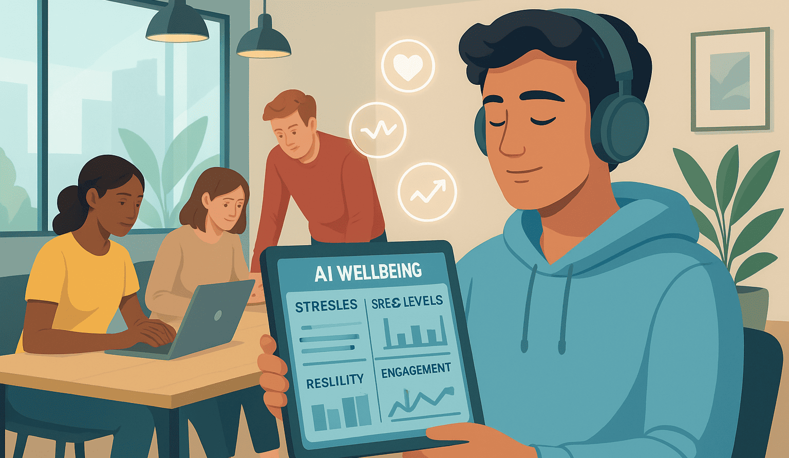 Gen Z wellbeing AI