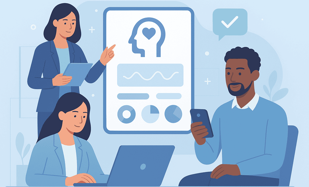 AI mental fitness platform workplace