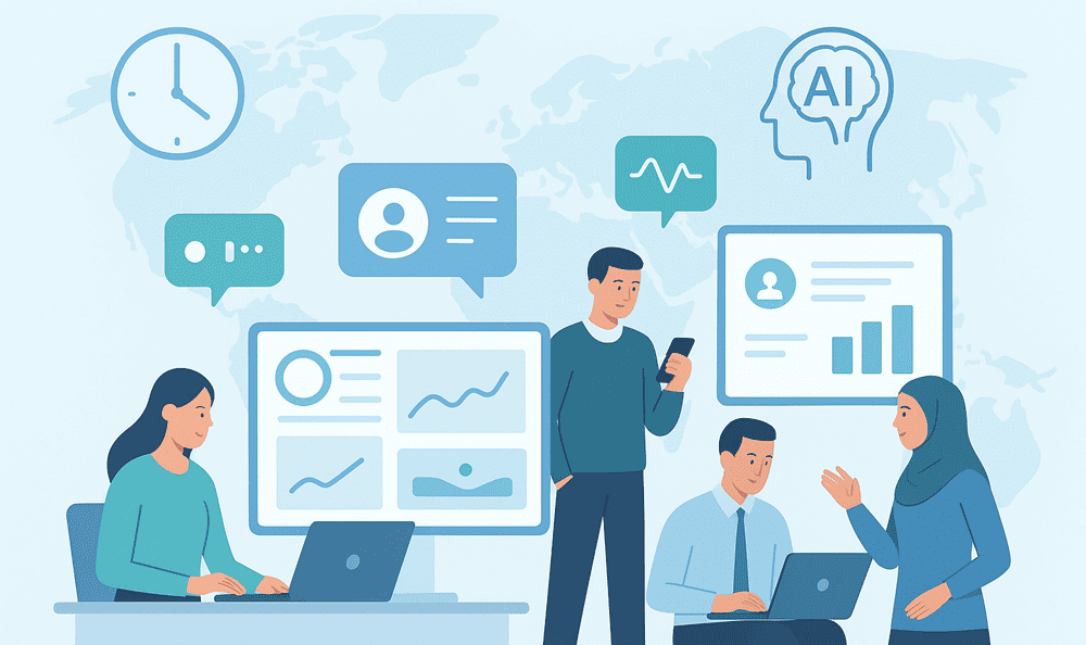 AI mental fitness platform workplace