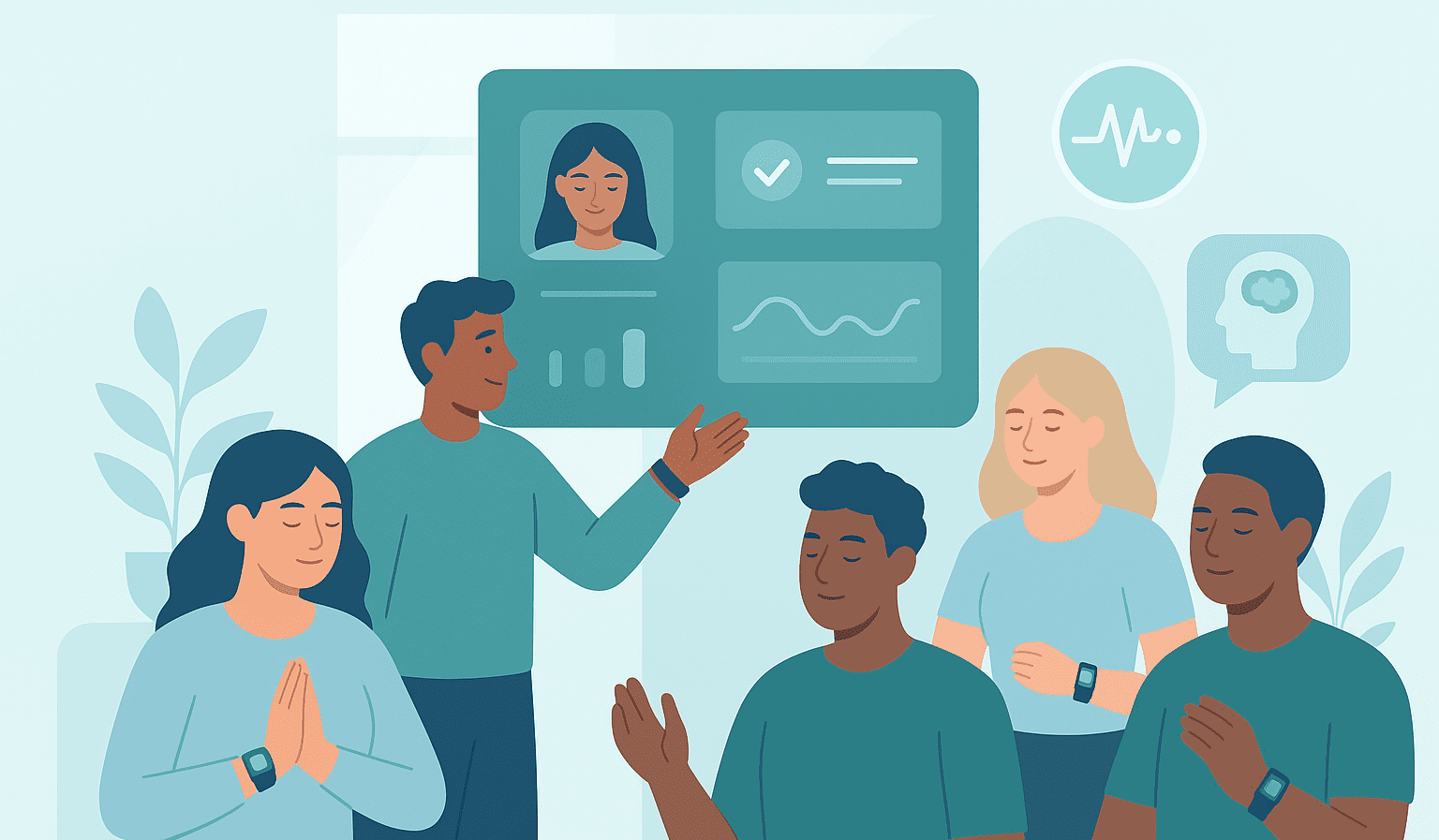 AI mind-body workplace wellness