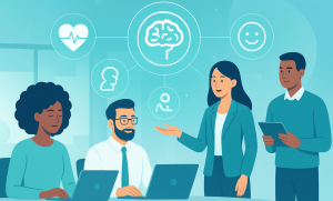 AI HR wellbeing programs