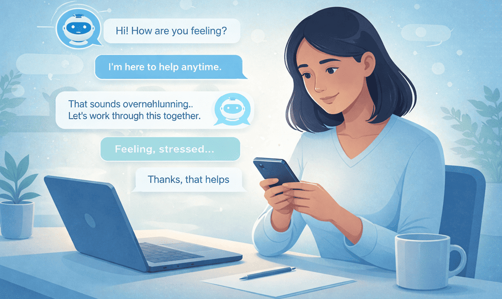 AI mental health chatbot